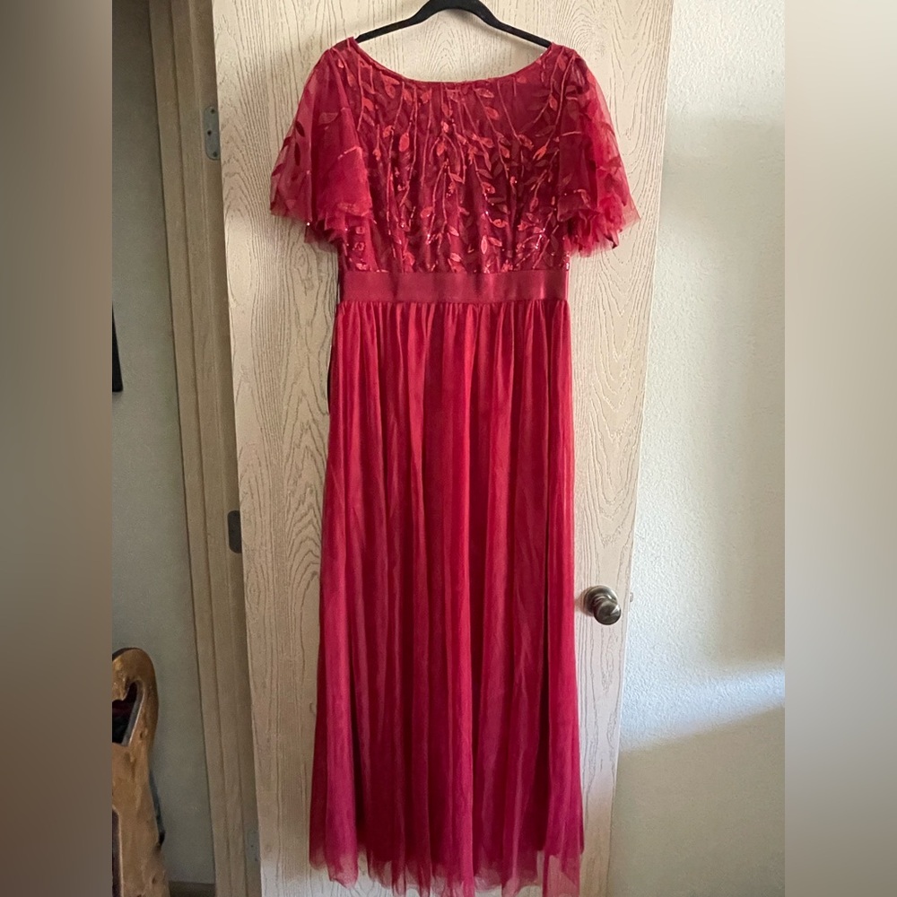 Ever Pretty Vibrant Red Dress